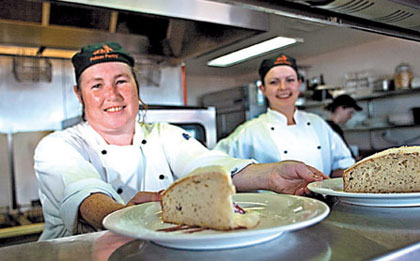 staff at Pelican Pantry