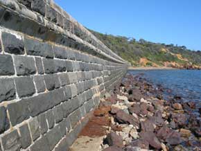 Sea wall