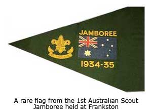 Flag from Scout Jambouree