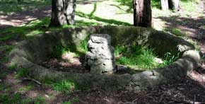 Remains of the old fountain 