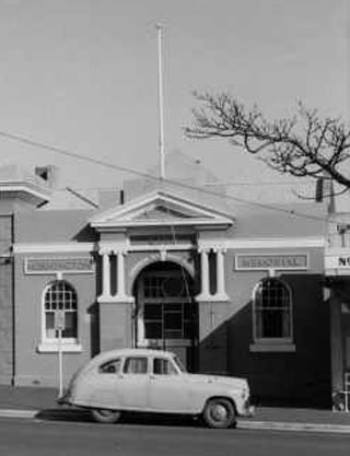 RSL Memorial Hall in the 1950's