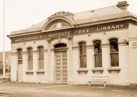 Mechanics Institute in the 1900's
